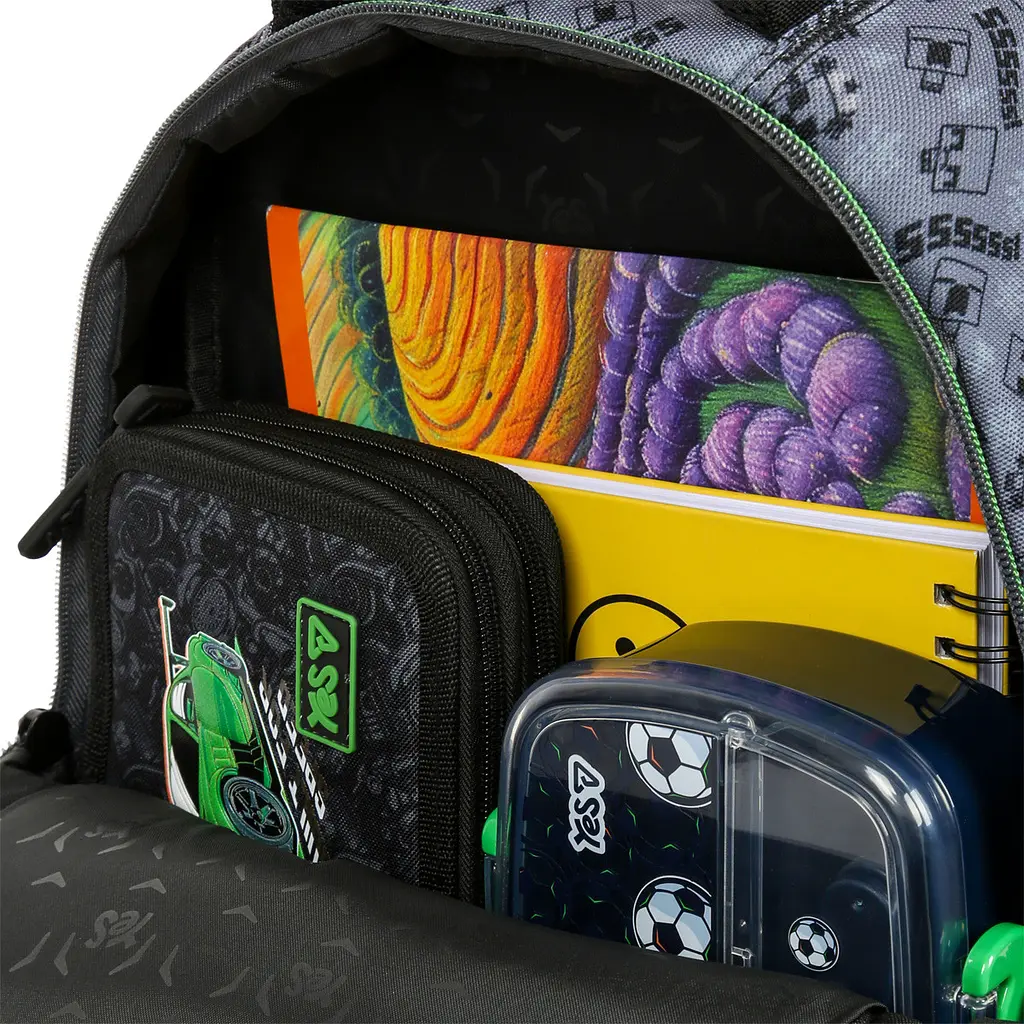 Рюкзак шкільний ортопедичний шкільний Yes Ergo Minecraft Effect S-52S - фото 9