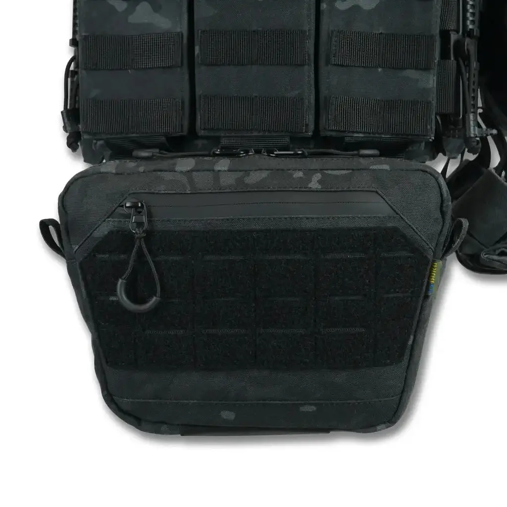 Плитоноска Kiborg GU gen.2 + 6 підсумків Black Multicam (1000-k77002) - фото 8