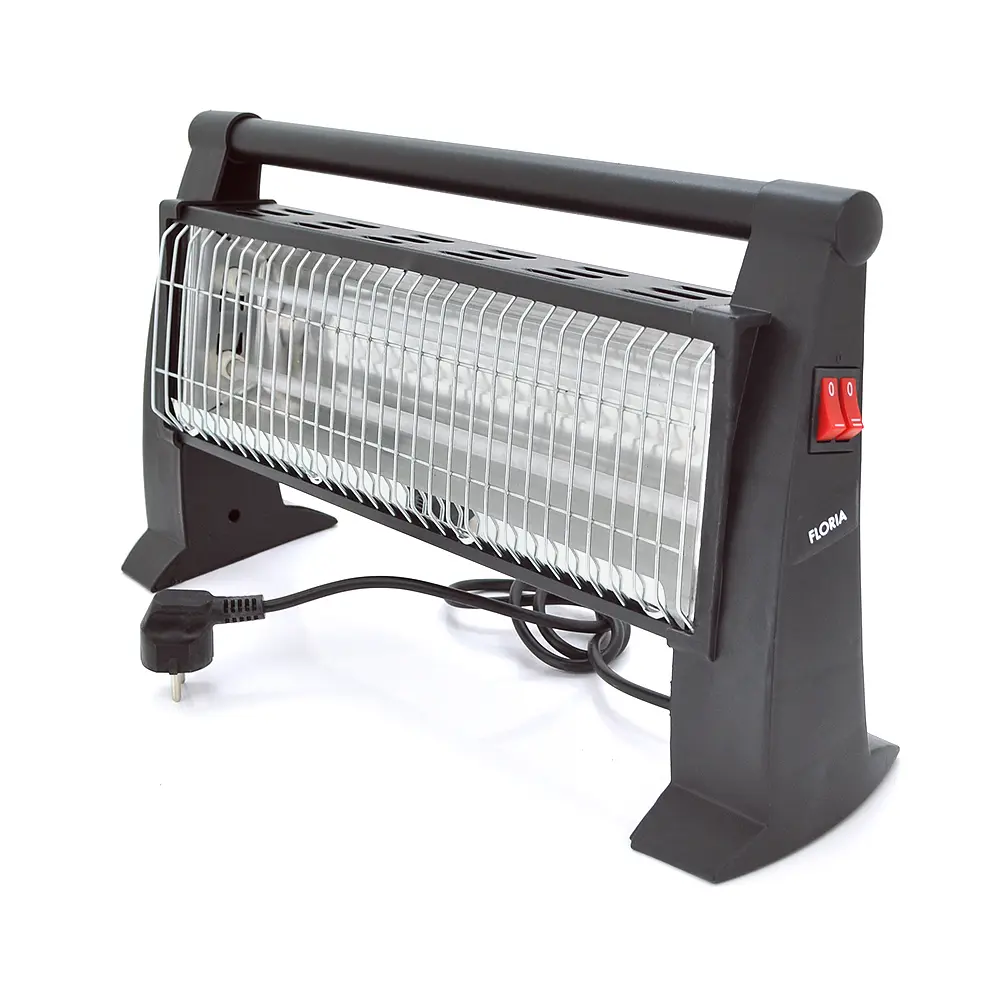 Электрообогреватель Floria ZLN 2199, 1200 Вт, 2 режима 6001200 Вт, Black, Box - фото 2