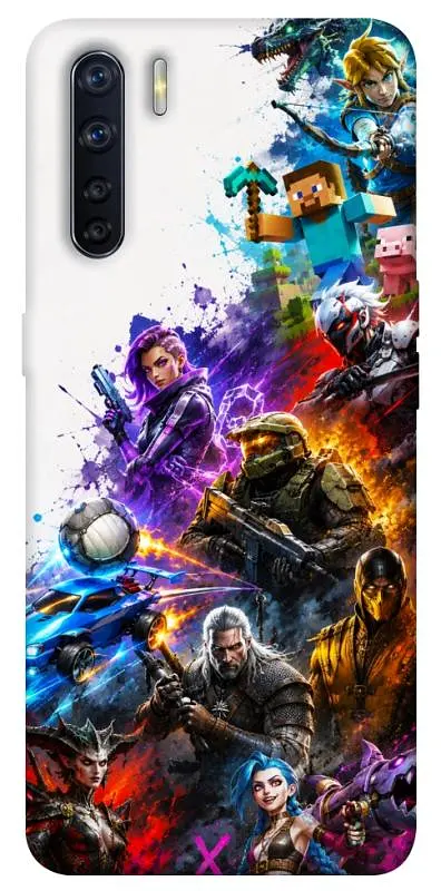 TPU чохол Demsky Gameverse для Oppo A91