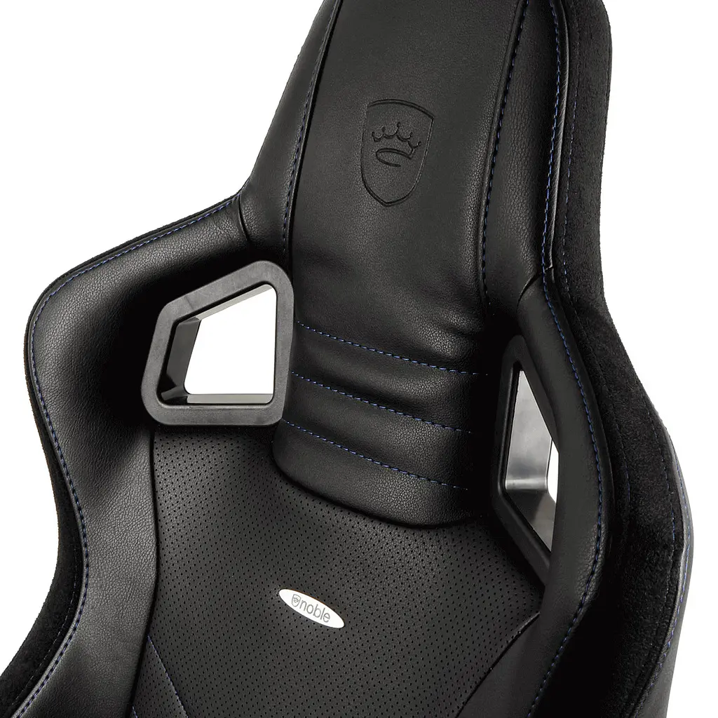 Компютерне крісло для геймера Noblechairs Epic PU leather black (NBL-PU-BLA-002) - фото 2