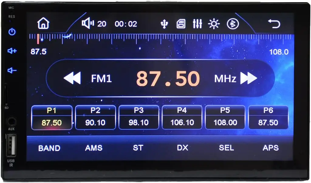 Стереосистема с сенсорным экраном Double Din Audiobank AB-D301ML 7" - фото 3