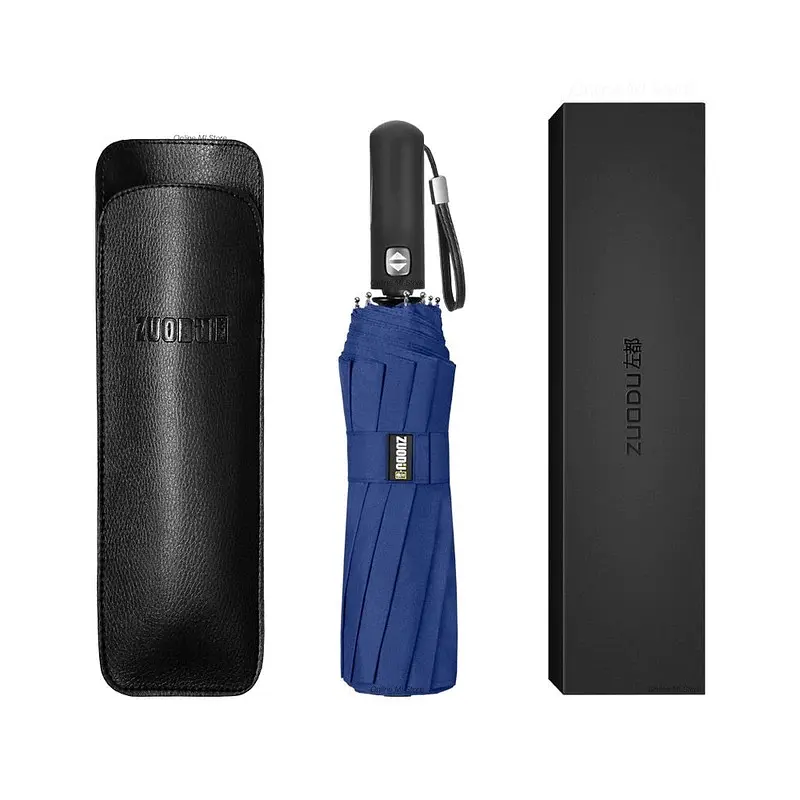 Парасолька Xiaomi Zuodu Automatic Umbrella (ZD001) Blue [68845] - фото 3