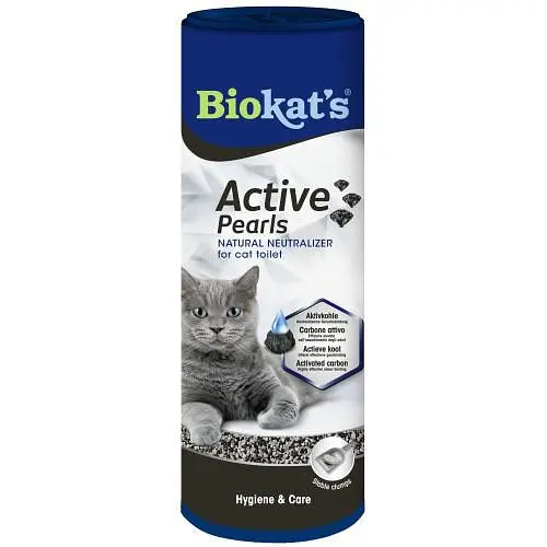 Дезодорант для котячого туалету Biokat's Active Pearls з активованим вугіллям, 700 мл - фото 3
