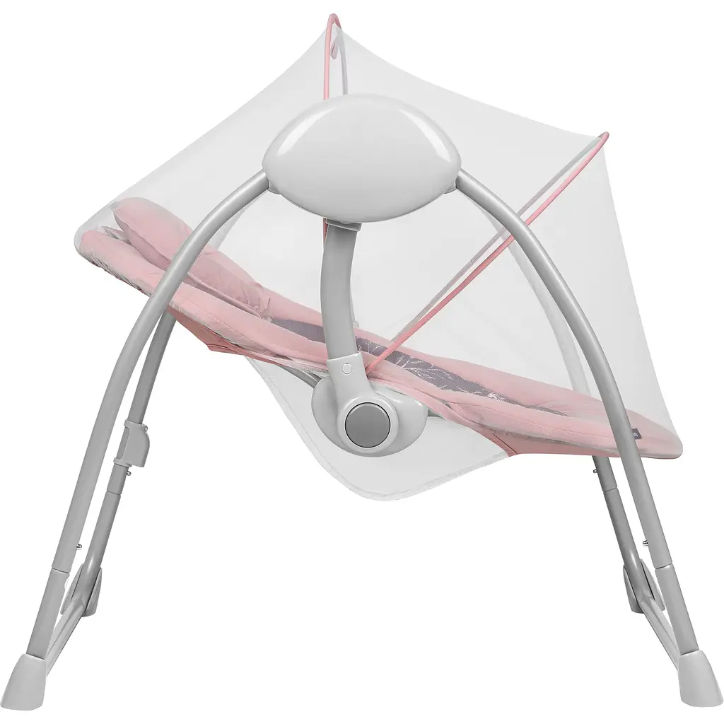 Кресло-качалка Lionelo Ruben Pink Baby с игровой дугой, розовое (LO-RUBEN RUBEN PINK BABY) - фото 5