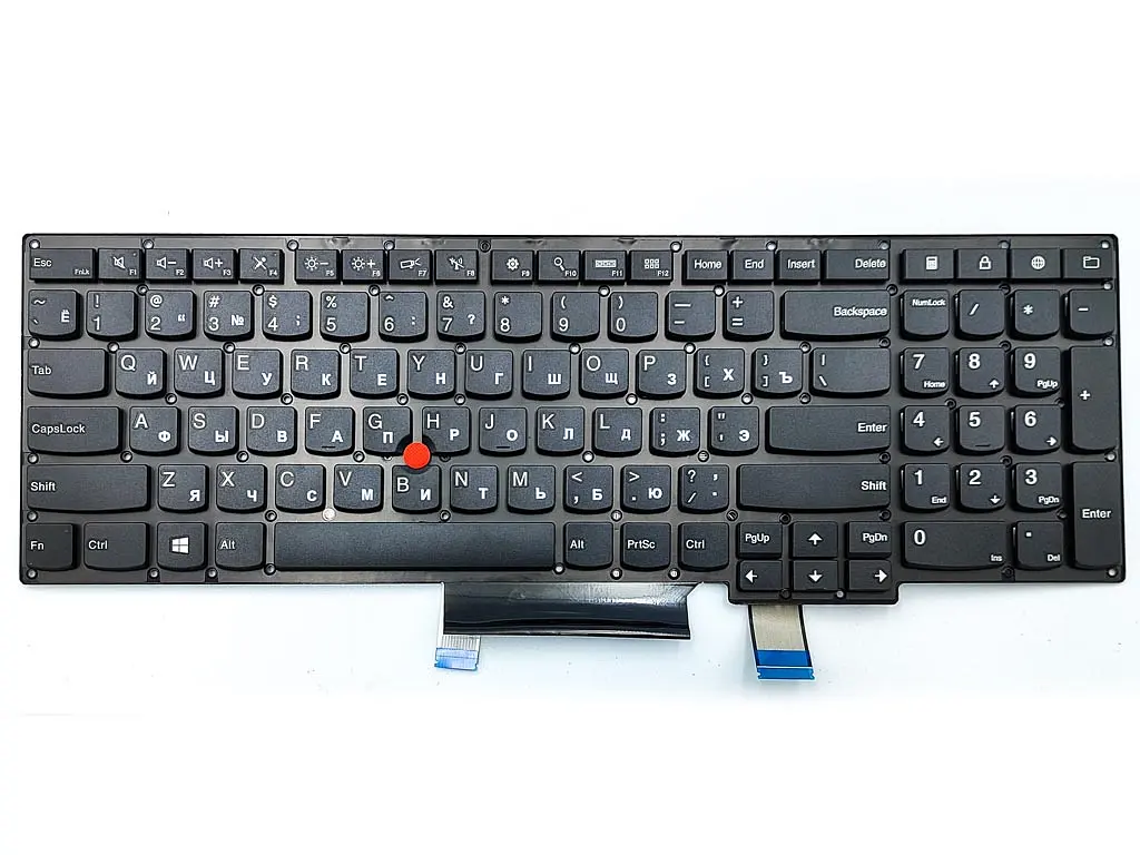 Клавіатура для Lenovo Thinkpad S5 S531 S540 S5-S531 (RU Black). Оригінал. - фото 3