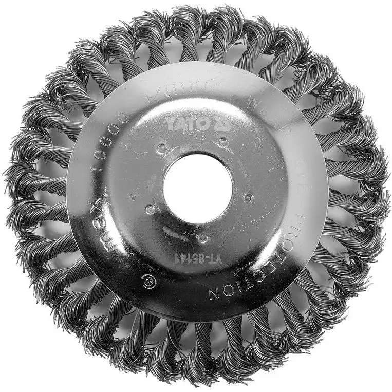 Щітка-крацовка дискова Yato для газонокоси Ø 150 / 25.4 мм (YT-85141) - фото 2