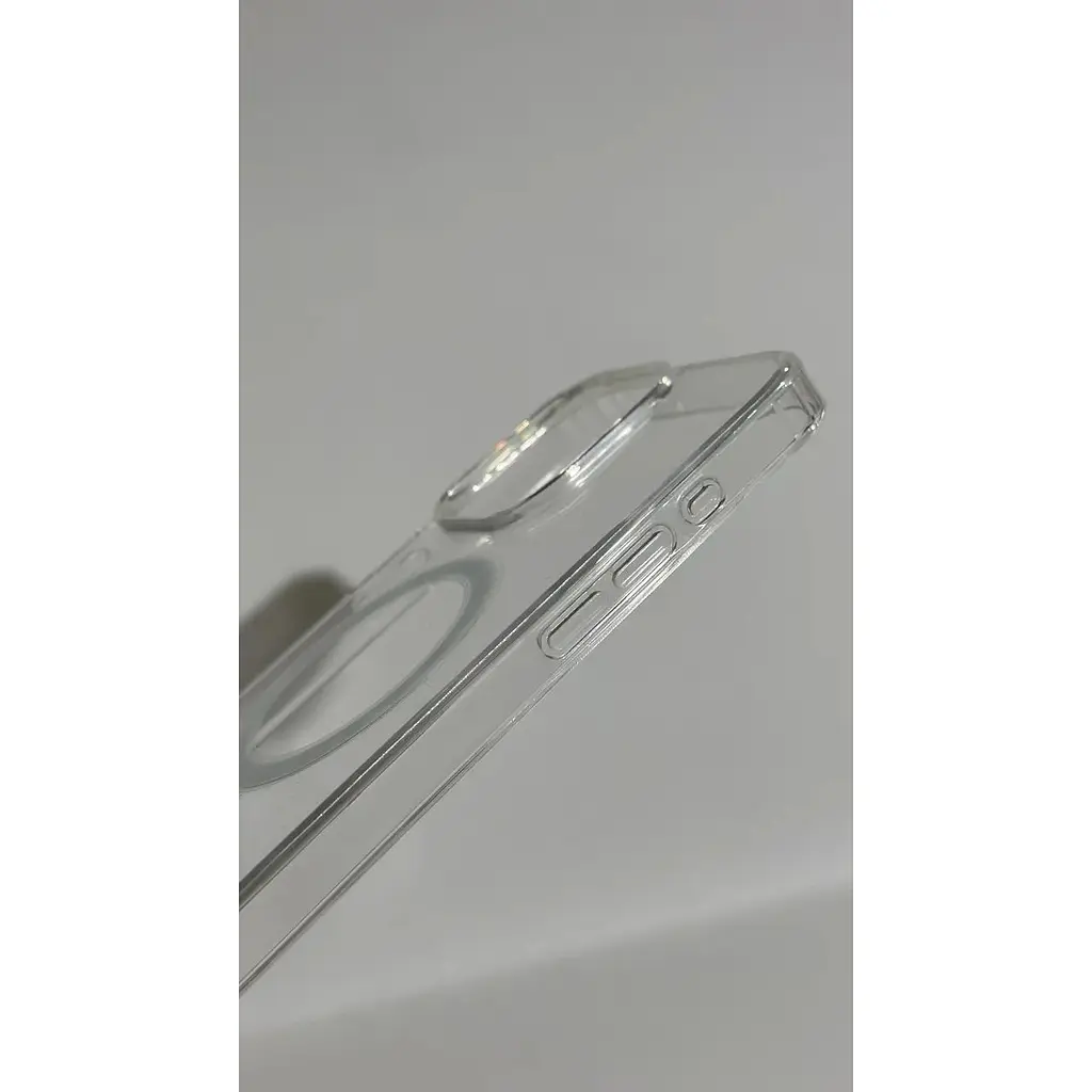Протиударний чохол HYBRID Clear Case Ultra Hybrid with MagSafe для Apple iPhone 15 Pro Max Прозорий з магнітом - фото 10