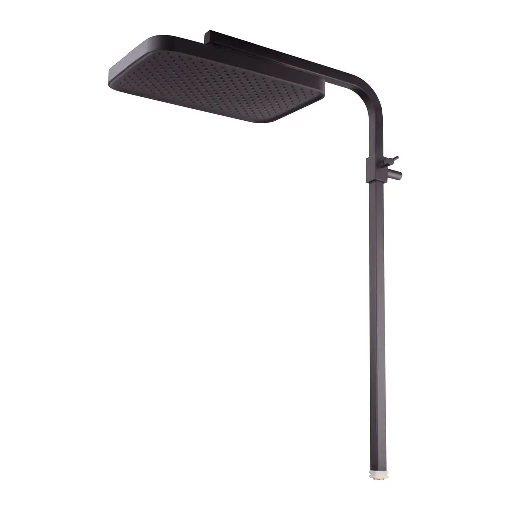 Душевая система Koer KB-56031-05 3 функции KR5439, Черный матовый - фото 5