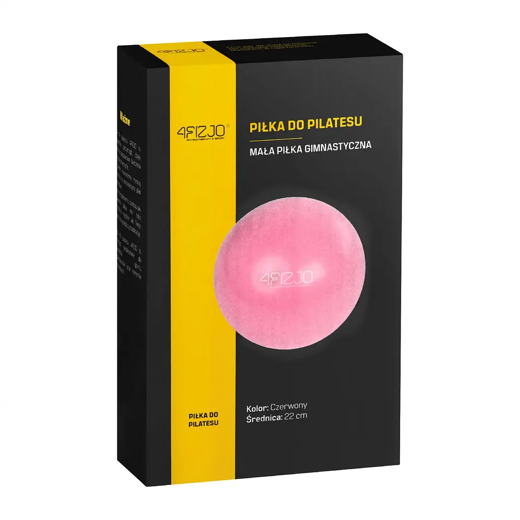М'яч для пілатесу, йоги, реабілітації 4FIZJO 22 см 4FJ0327 Pink (P-5907739314482) - фото 4
