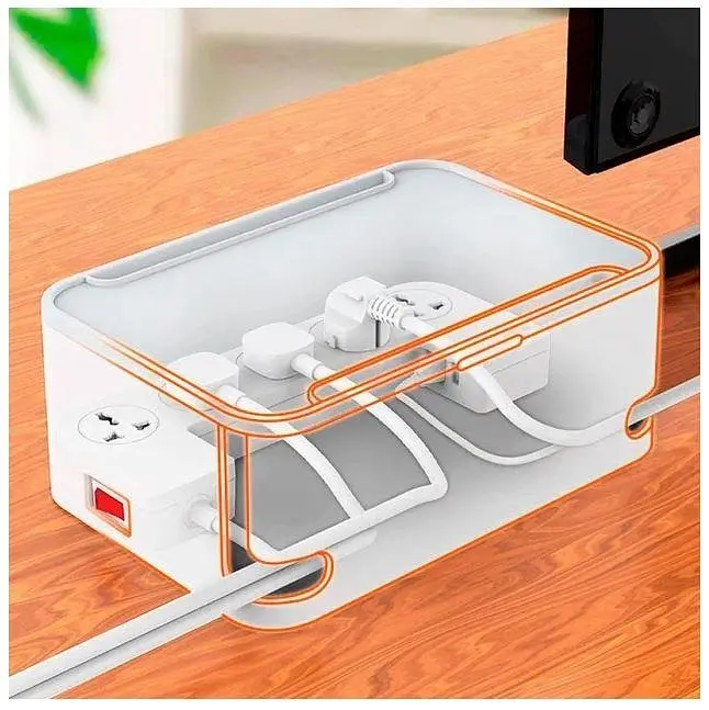 Мережевий фільтр-продовжувач LDNIO SN5310 Management Power Strip Box - фото 4