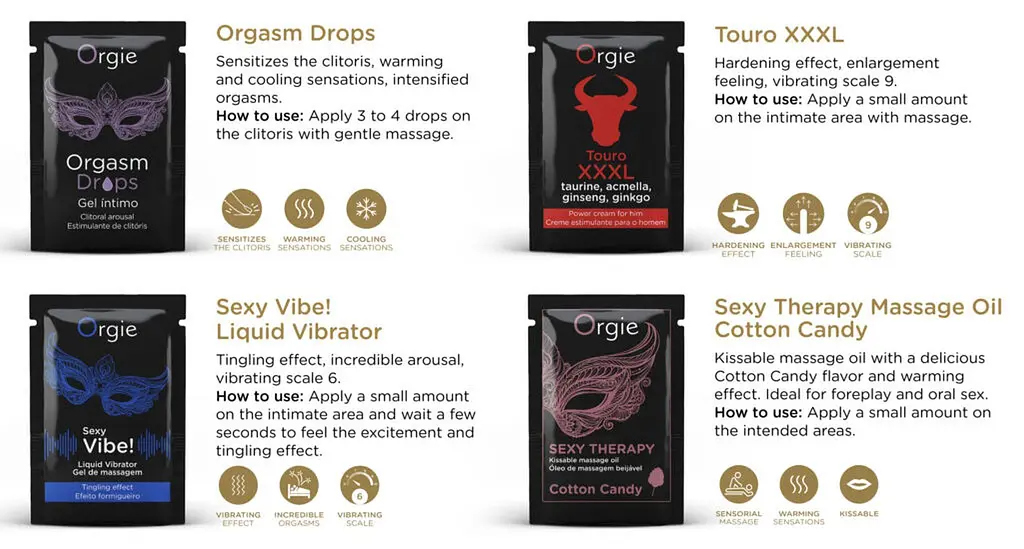 Набір інтимної косметики ORGIE THE PLAY SET - фото 8