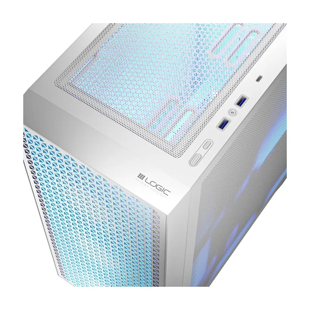 Корпус для ПК Logic concept DART PRO ARGB WHITE (AT-DART-PRO-ARGB-20) - фото 4