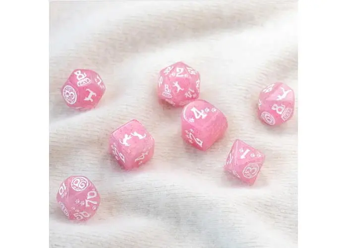 Набор кубиков Cats Dice Set: Daisy , 7 шт. (RCAT07) - фото 4