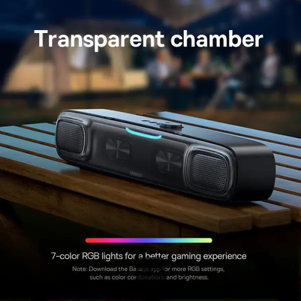 Саундбар Baseus AeQur DS10 Mini Soundbar бездротовий акумуляторна версія - фото 8