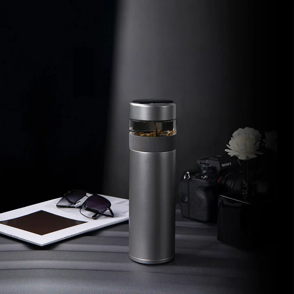 Заварювальний термос із титану Xiaomi Fun Home Funjia Titanium Smart Cup 520ml (FJ-TA003) - фото 5