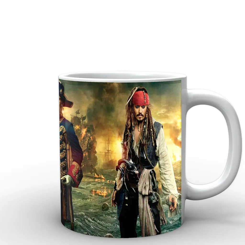 Кружка GeekLand Pirates of the Caribbean Пираты Карибского моря на странных берегах PC.02.012 330 мл белая - фото 3