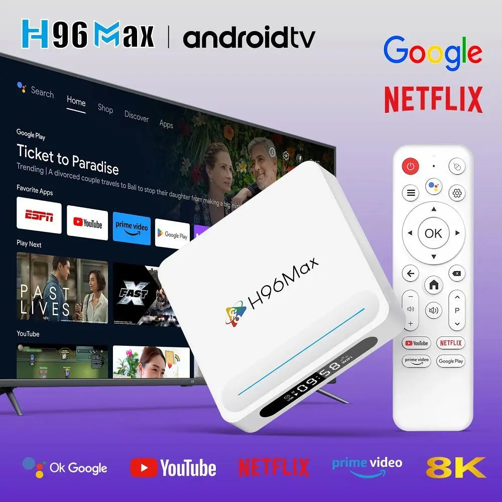 TV приставкаGB (H96 Max H618 Plus 4/32) - фото 5