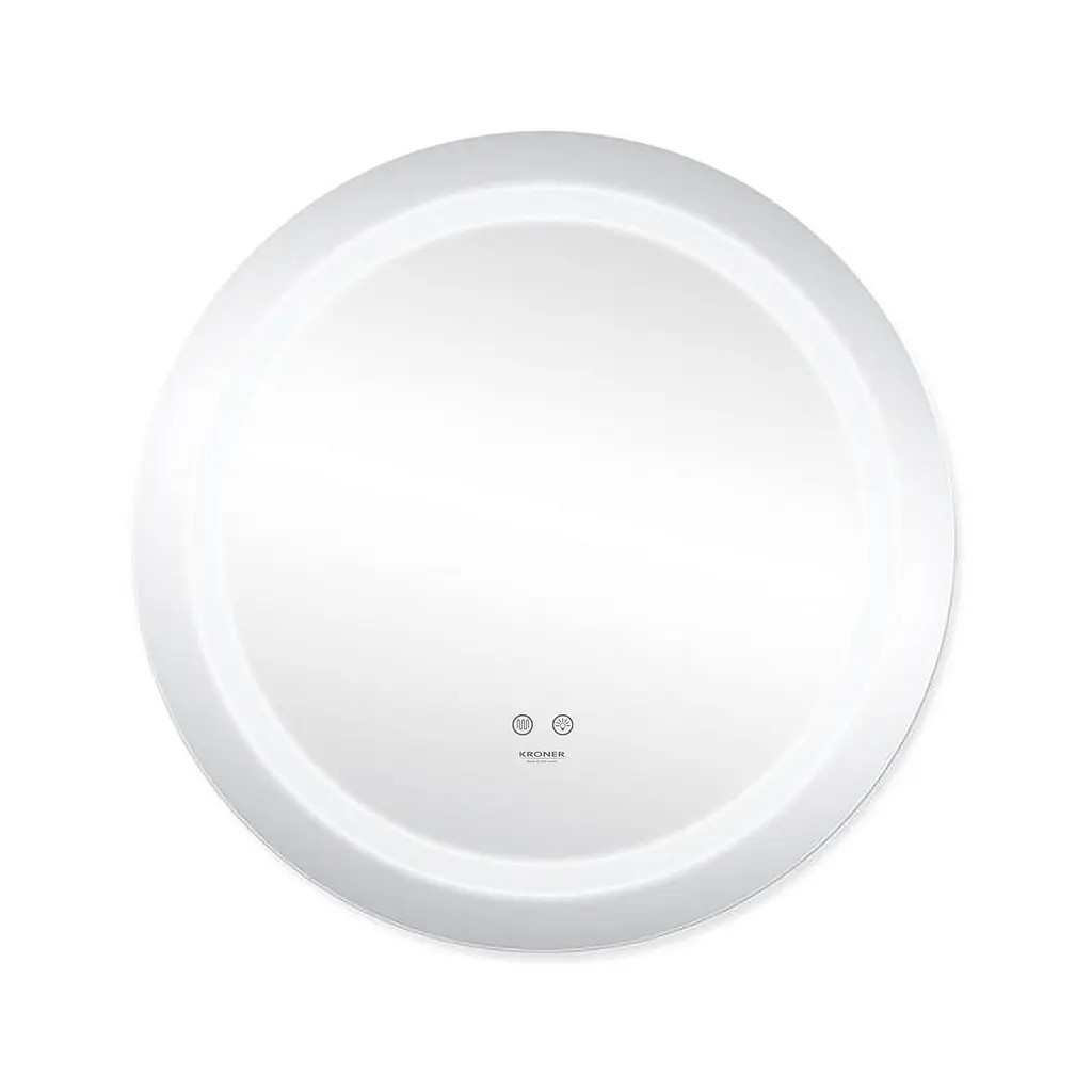 Дзеркало Kroner KRP Spiegel R2 - 6060 з LED-підсвічуванням та антизапітнінням CV030042, Білий - фото 3