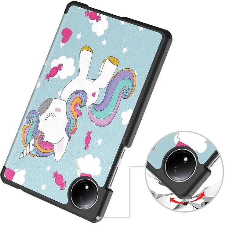 Чехол-книжка BeCover Smart Case для Xiaomi Redmi Pad SE 8.7" Unicorn (711919) - фото 2