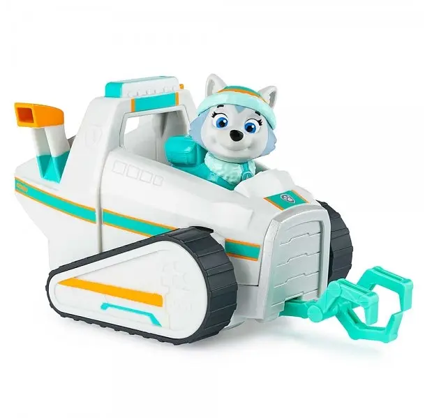 Набір Spin Master Paw Patrol Базовий автомобіль з фігуркою Еверест, білий (SM16775/5118) - фото 3