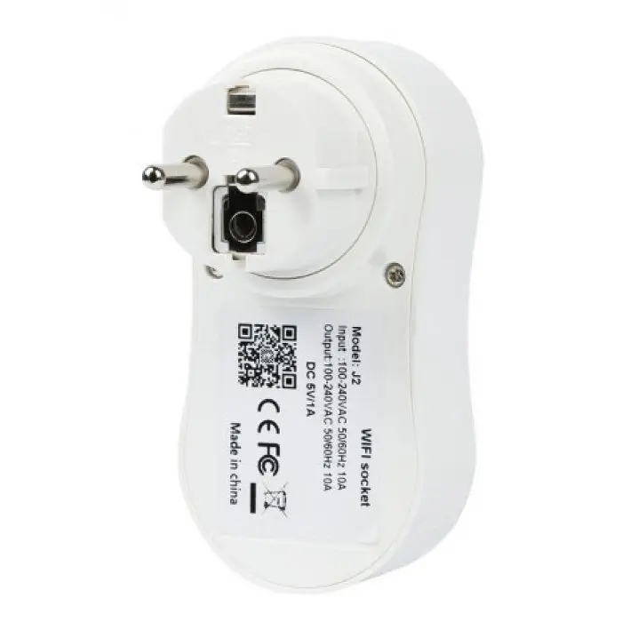 Розумна розетка електрична c Wi-fi керуванням з телефону Socket J2 - фото 5
