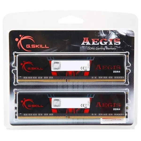 Модуль памятi DDR4 2x16GB/2666 G.Skill Aegis (F4-2666C19D-32GIS) - фото 5