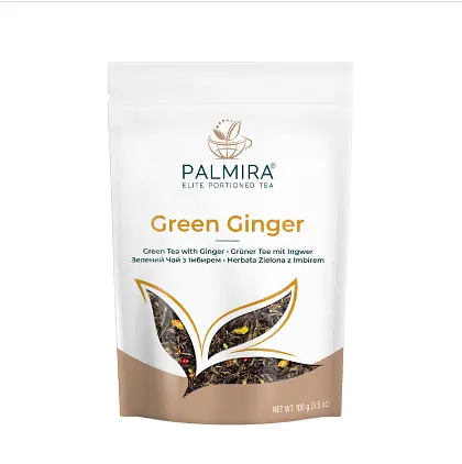 Чай Palmira Зелений імбир (Green Ginger) ваговий 100г