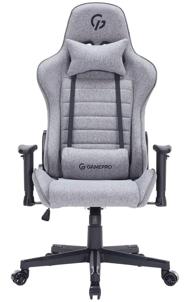 Игровое кресло GamePro GC575FB Gray Fabric (GC575FG) - фото 3