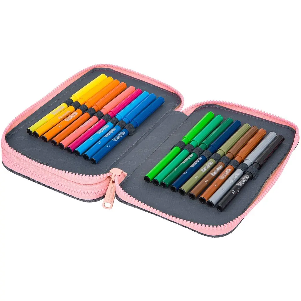 Пенал з наповненням CoolPack Jumper 2 Catnip, 2 відділення (F066695) - фото 3