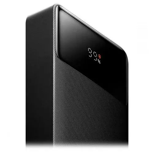 Універсальна мобільна батарея 20000 mAh, Bipow, Black, 25 Вт Baseus teh0027640 - фото 2