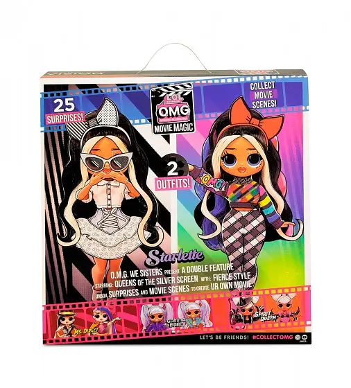 Игровой набор с куклой L.O.L. Surprise O.M.G. Movie Magic Звездочка (577911) - фото 6