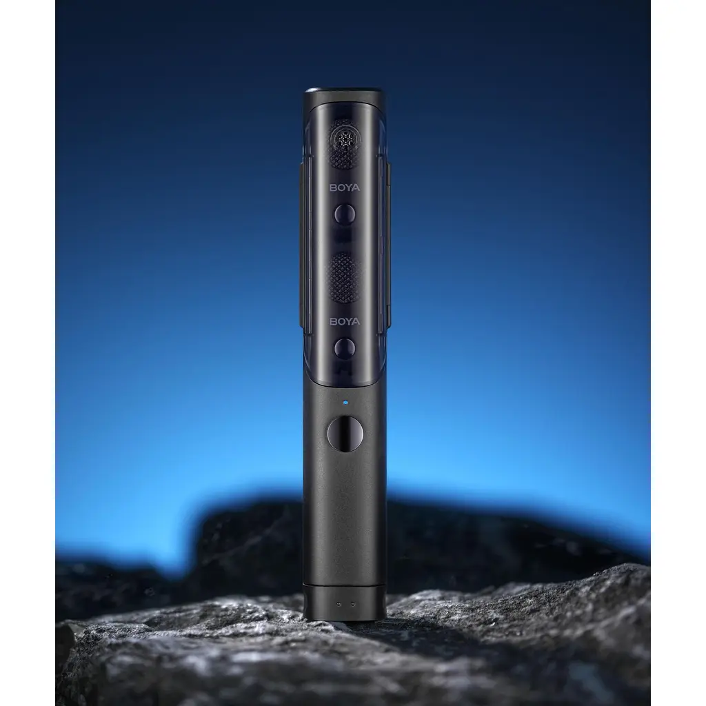 Мікрофонна радіосистема Boya Magic 05 USB-C with 2 TX + 1 RX Black [157243] - фото 12