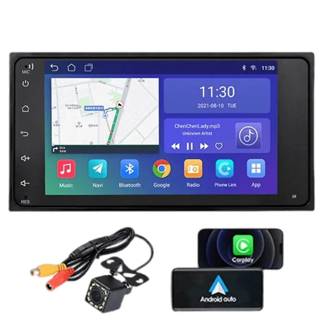 Штатна автомагнітола XPRO Toyota Highlander 2015 (10") Android 10.1 (4/32) чорний (MER-14133_5616) - фото 3