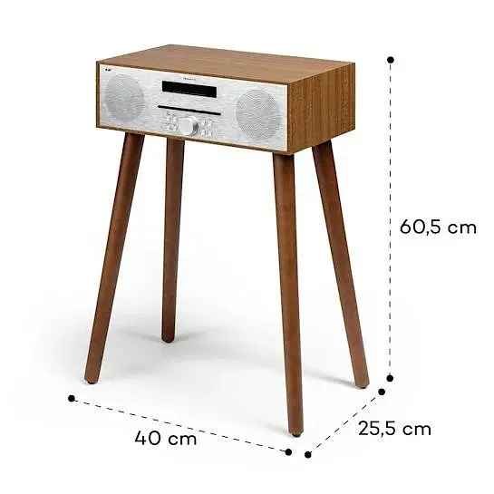 Радіоприймач Auna Silver Star Stand CD-DAB (10038421) - фото 10