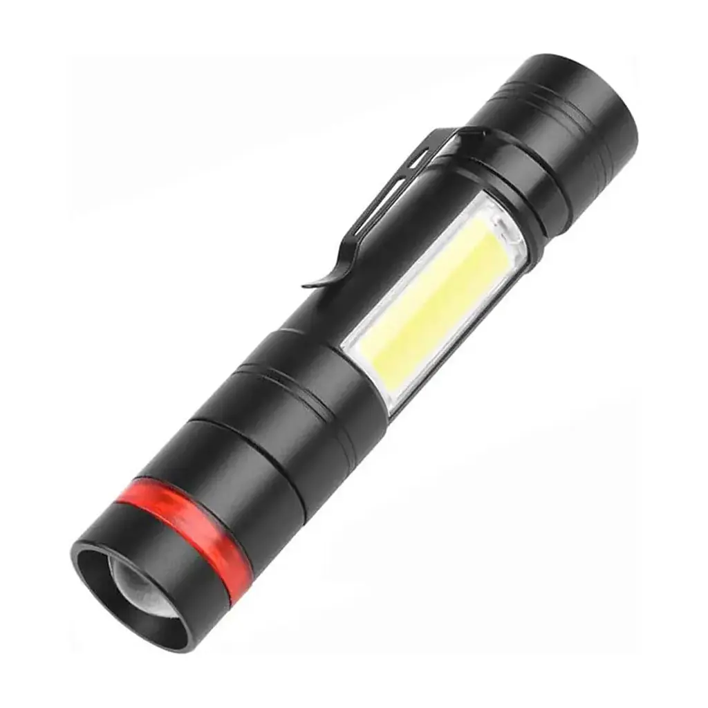 Ліхтар Quantum Assistant 3W LED+COB з USB з функцією Power Bank (QM-FL1030)