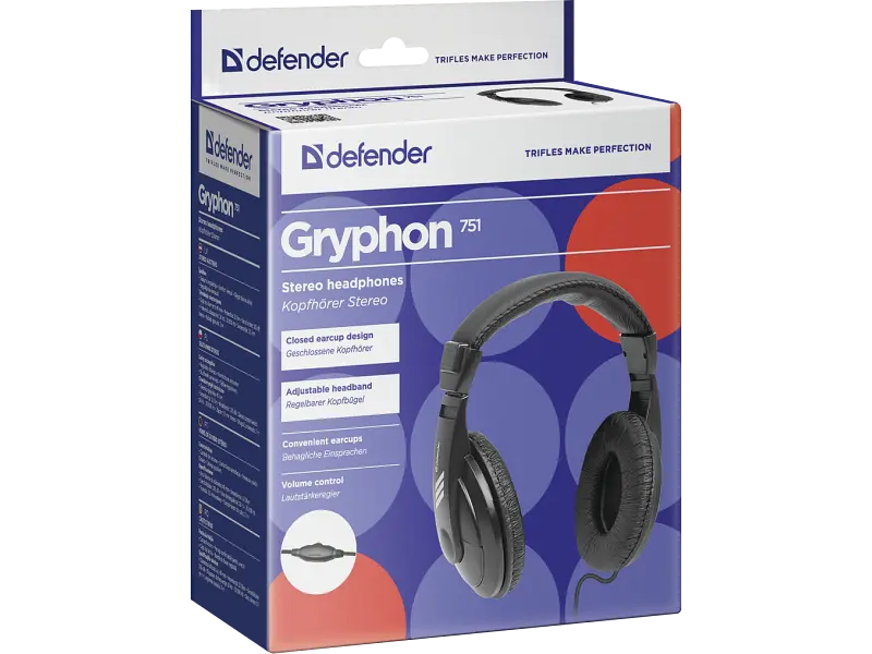 Наушники Defender Gryphon 751 (63751) - фото 3