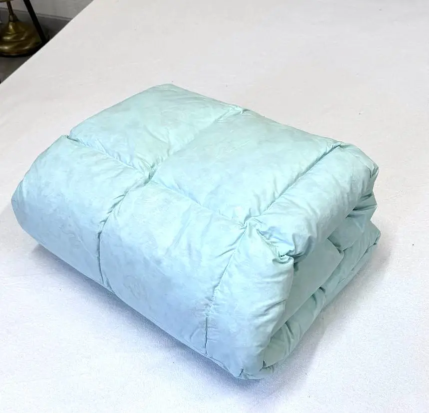 Ковдра Ecotton двоспальна 172х205 см пухово-перова пух - 50% блакитне (22781) - фото 3
