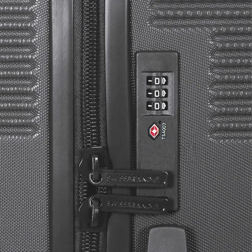 Чемодан Swissbrand Cardiff L Black (SWB_LHCAR001L) - фото 2