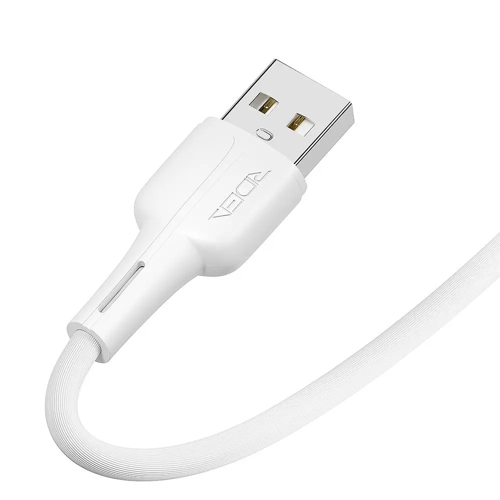 Кабель для зарядки и обмена данными USB Ridea RC-CO10 CommonPro 12W 5V/2.4A USB-Lightning 1 м Белый - фото 5