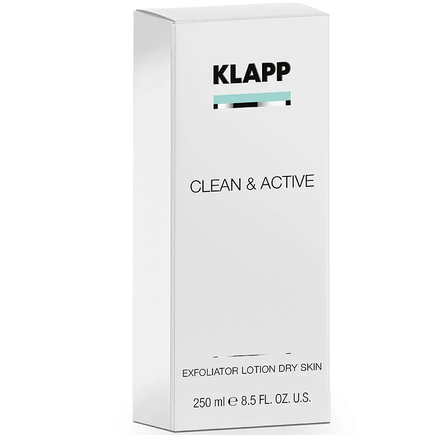 Ексфоліатор Klapp Clean & Active Exfoliator Dry Skin для сухої шкіри обличчя, 250 мл - фото 2