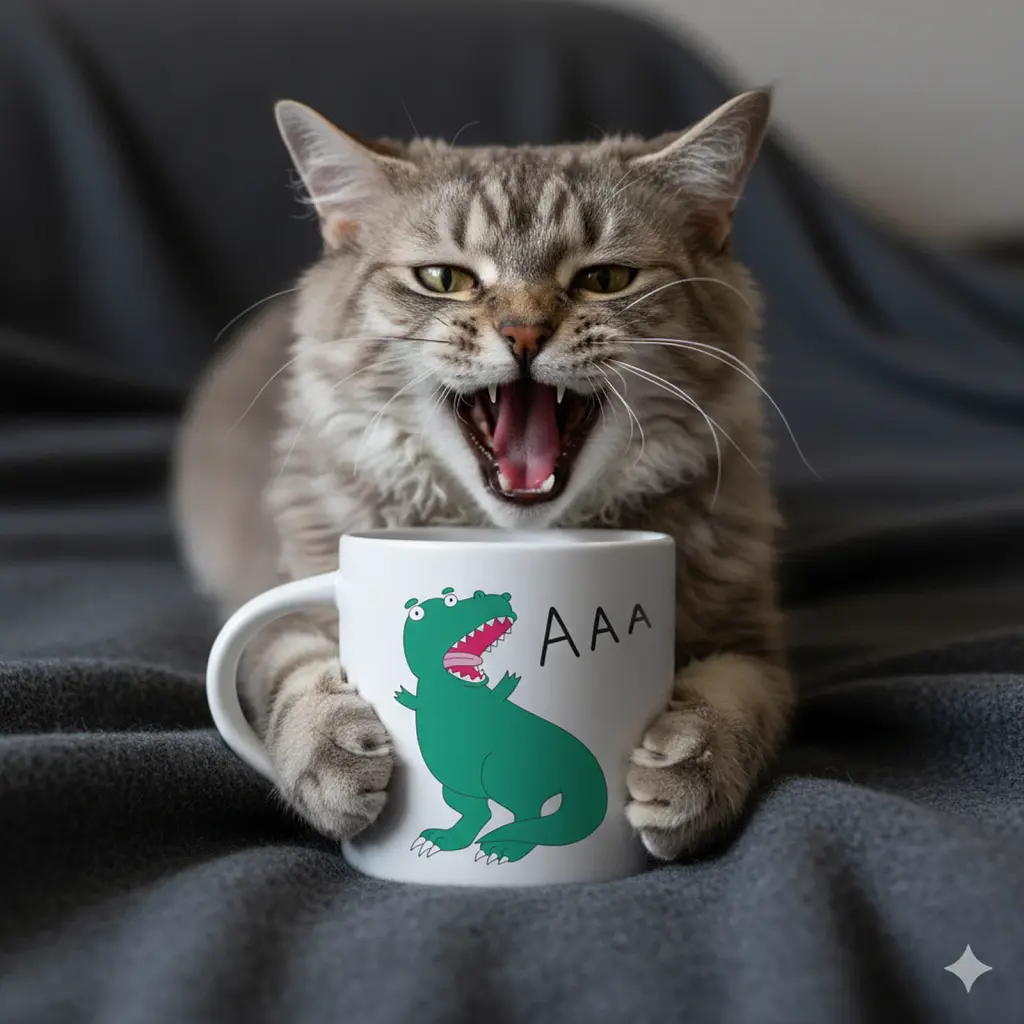 Чашка «Динозавр ААА» - фото 2