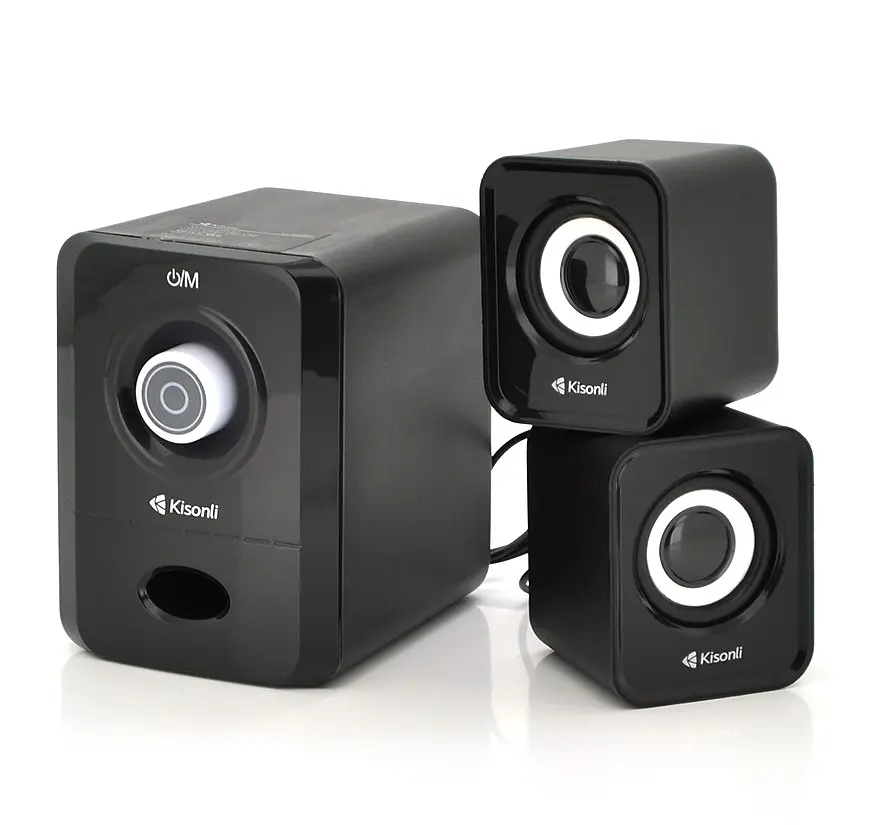 Компьютерные колонки 2.1 Kisonli U-2900BT 5W+2x3W