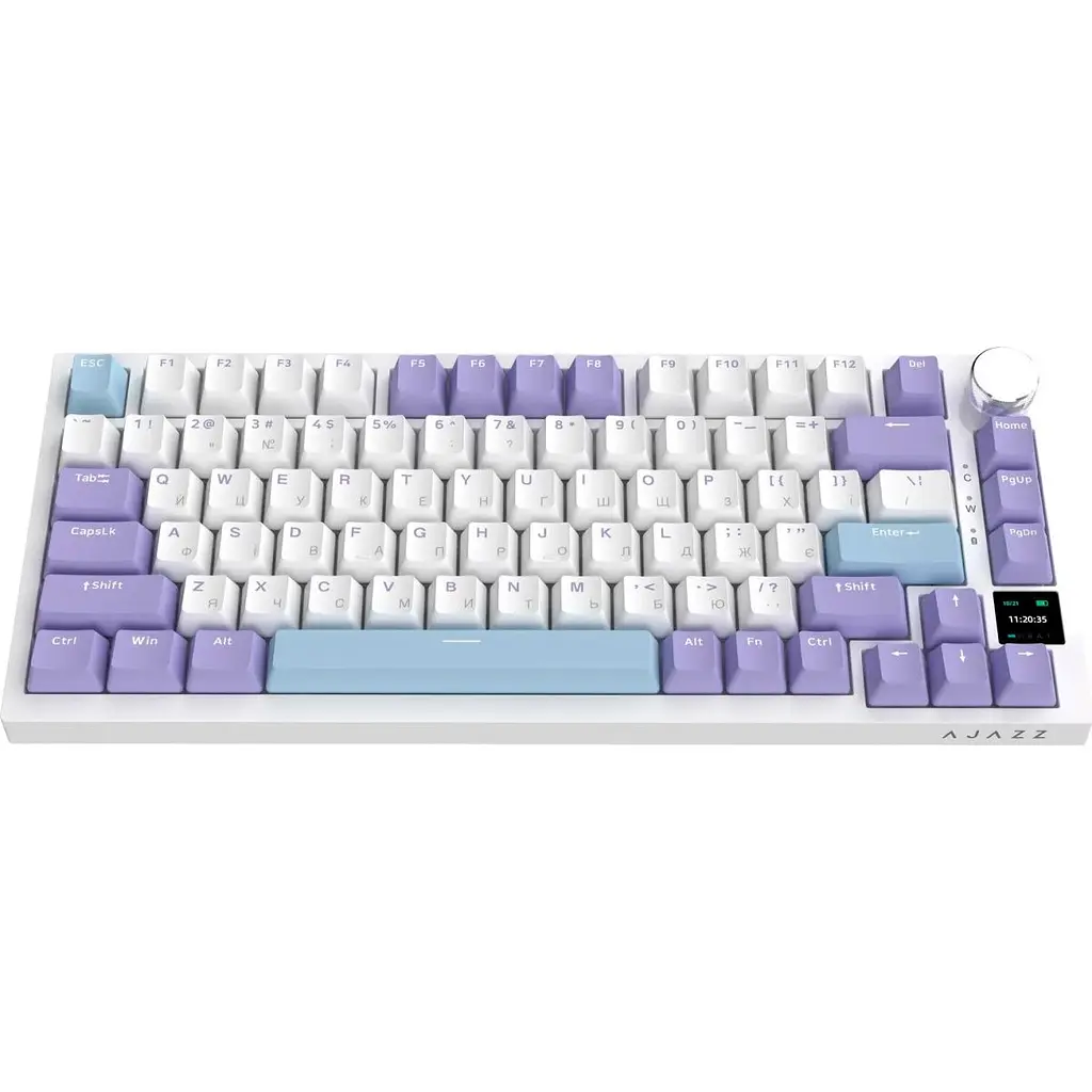 Клавіатура Ajazz AK820 Pro Gift Switch Purple (AK820PRO-G-PWB) [129508] - фото 10