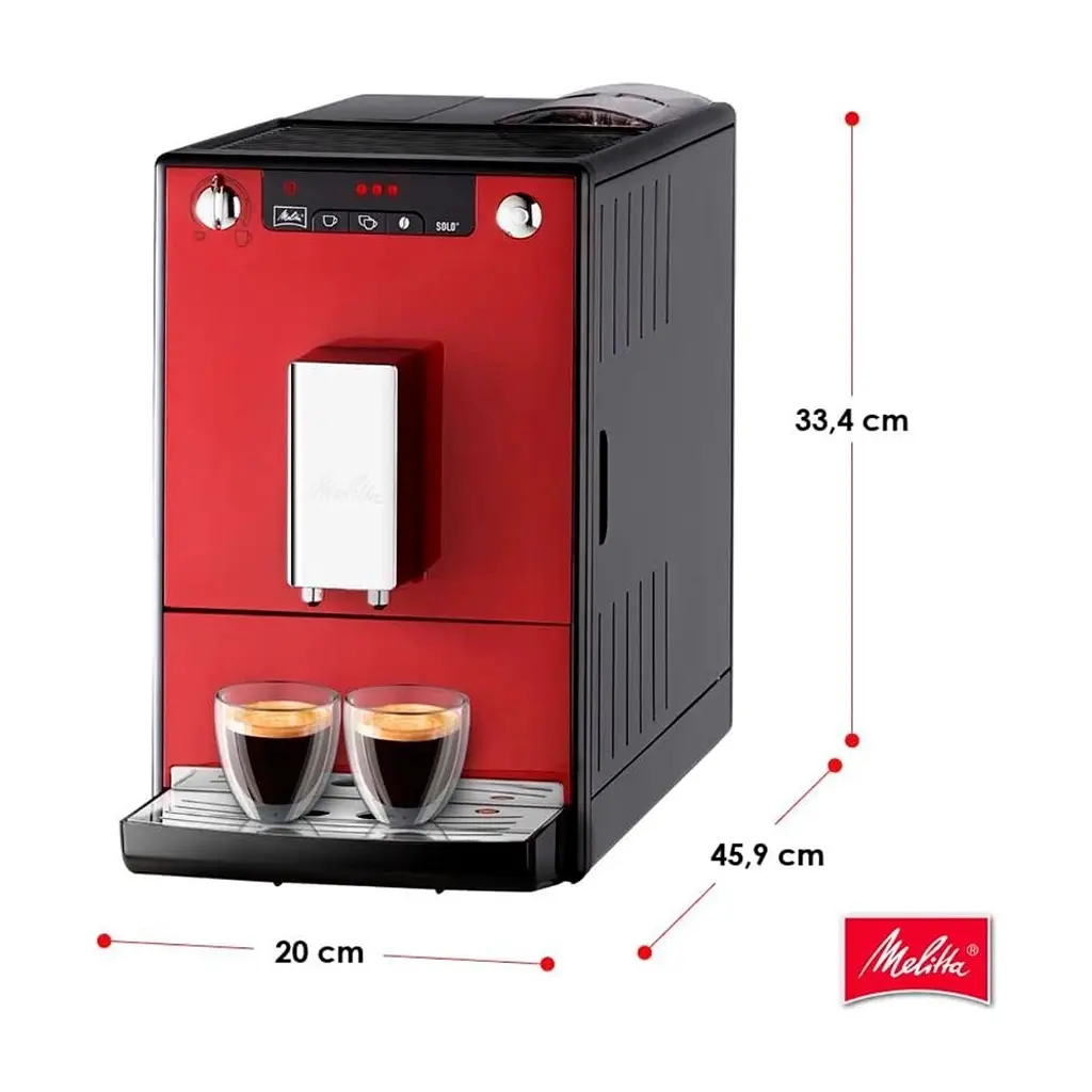 Кавомашина MELITTA Solo Chili-Red (E950-204) - фото 8
