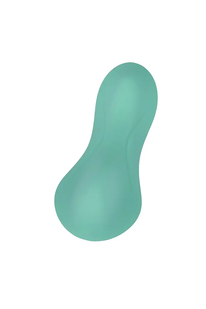 Вібратор FairyGasm HeartGem 10 см зелений - фото 7