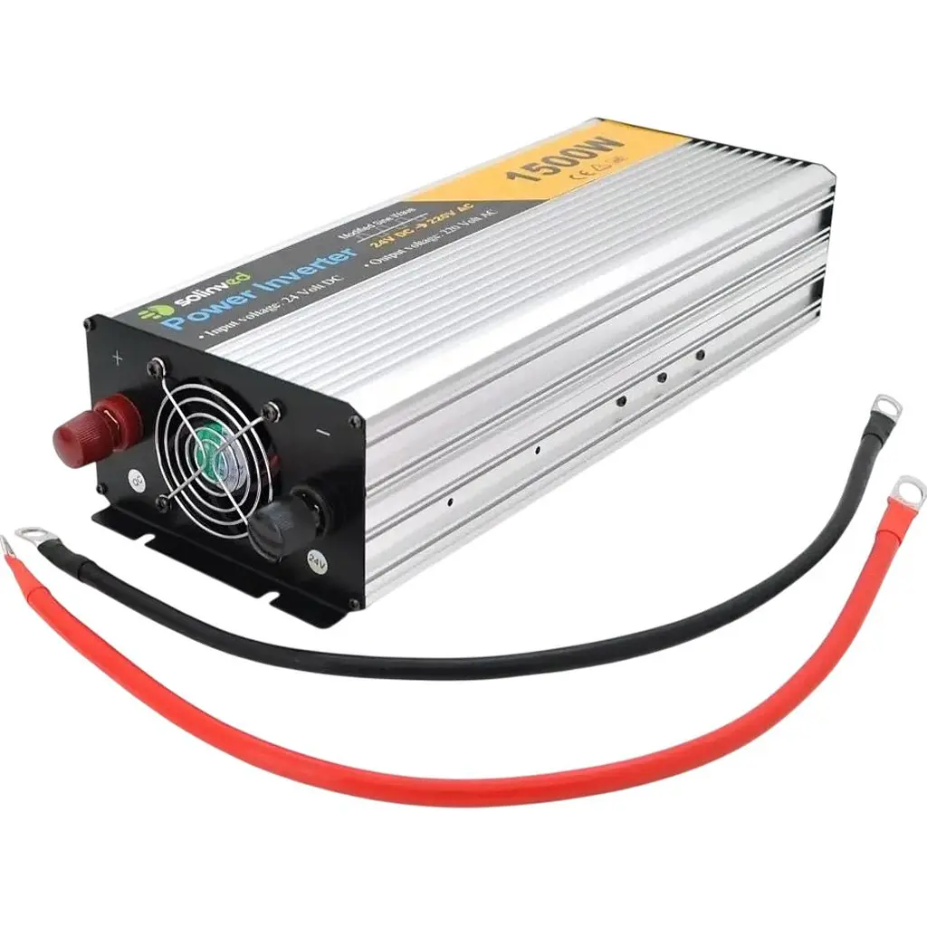 Автомобільний інвертор Solinved Sol-Yb24-1500M 24V 1500W [154051] - фото 2