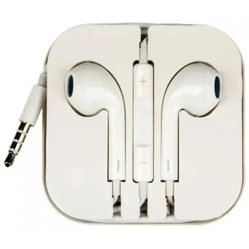 Навушники EarPods 3.5 mm With Remote and Mic HC білі - фото 3