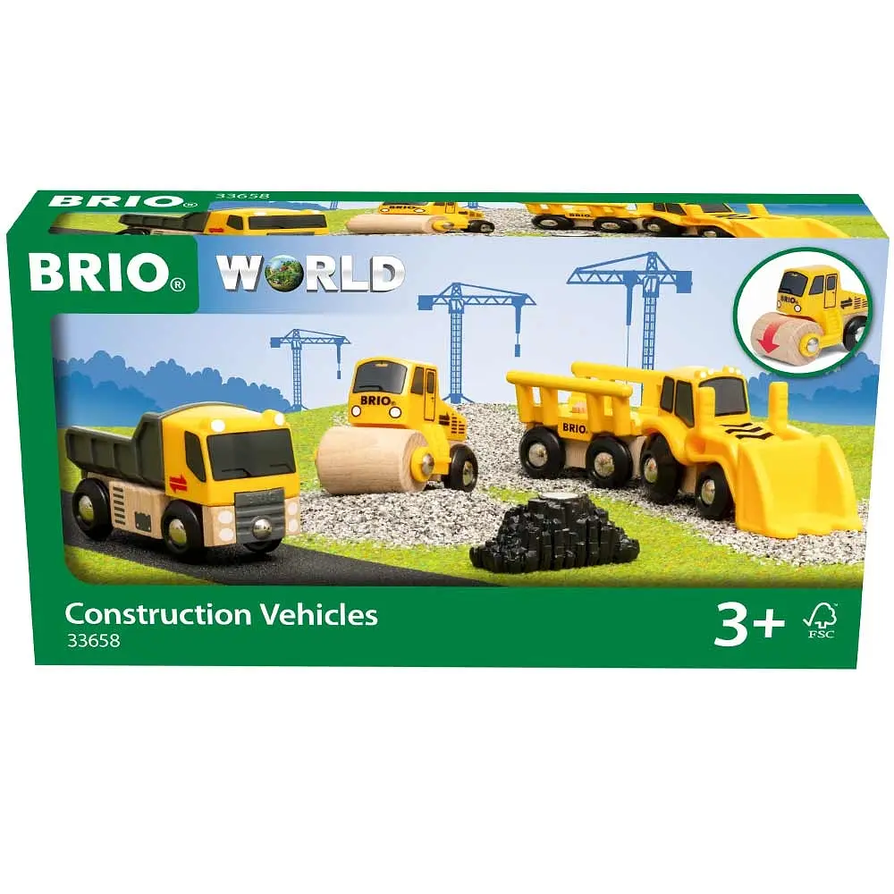 Набір іграшкової будівельної техніки Brio (33658) - фото 3