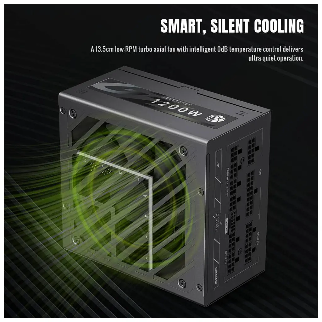 Блок живлення Gamemax 1200W (GZ 1200G BK) - фото 6